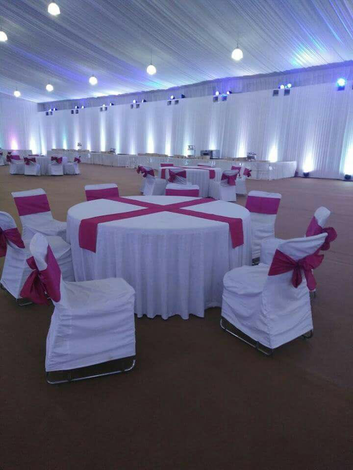Venue styling banquets and dinners