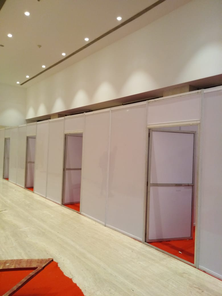 Event infrastructure partitions and walkways